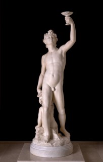 Bacchus and a Faun, 19th century.