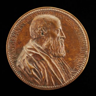 Francesco Taverna, 1488-1560, Count of Landriano, Milanese Jurisconsult [obverse], c. 1554.