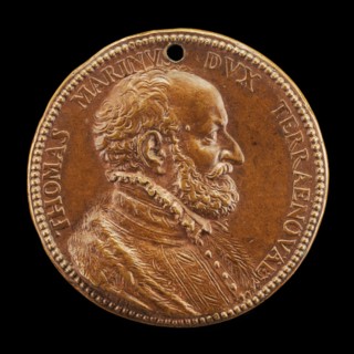 Tommaso Marini of Genoa, Duke of Teranuova [obverse], 1552 or after.