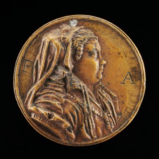 Elisabetta Scotti, Wife of Giovanni Alvise Gonfalanieri [obverse], 1552 or after.