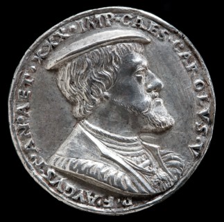 Charles V, 1500-1558, King of Spain 1516-1556, Holy Roman Emperor 1519 [obverse], 1530.