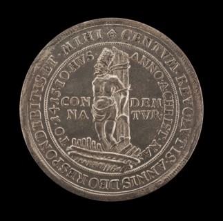 John Huss Centenary Medal [reverse], 1515.