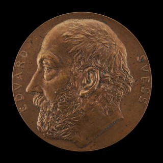 Eduard Suess, 1831-1914, Geologist [obverse], 1897.
