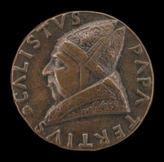 Callistus III (Alfonso de Borja, 1378-1458), Pope 1455 [obverse].