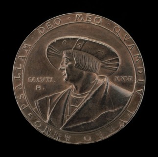 Ludwig Senfl (Sennfel), c. 1486-1542/1543, German Musician and Composer [obverse].