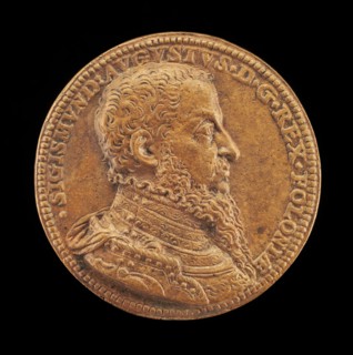 Sigismund II Augustus, 1520-1572, King of Poland 1548 [obverse], c. 1562.