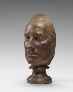 Mask of George Washington, model 1785, cast possibly by 1849.