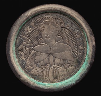 Half Figure of a Monk.