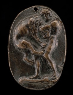 Hercules and the Nemean Lion, 15th century.