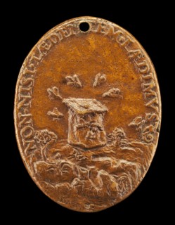 Bees around a Hive [reverse], 16th century.