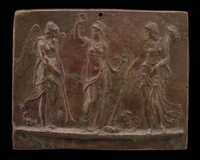Victory between Fame and Peace, third quarter 16th century.