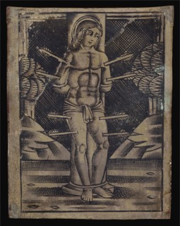 Saint Sebastian.