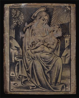 Virgin and Child.