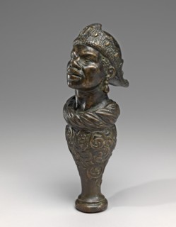 Bust of an African Man, on a Baluster Pedestal, 17th century.