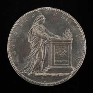 Isabella at a Burning Altar [reverse].