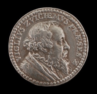 Viglius van Aytta of Zuichem, 1507-1577, Lawyer and Humanist [obverse].