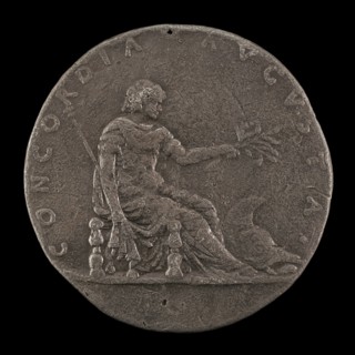 Concordia Holding a Lily Scepter and an Olive Branch, c. 1460/1466.