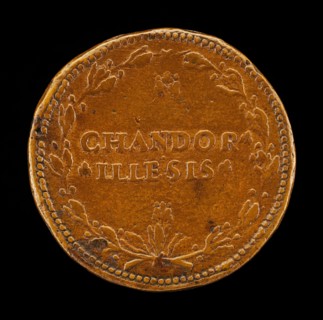 Inscription in a Laurel Wreath [reverse].