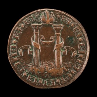 The Pillars of Hercules [reverse], 1553.