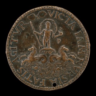 Neptune in a Sea-Car [reverse].