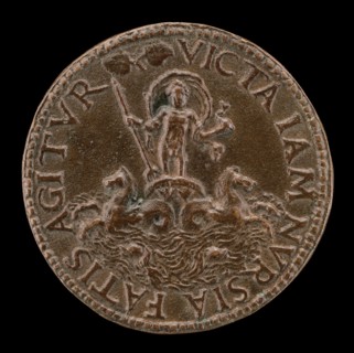 Neptune in a Sea-Car [reverse].