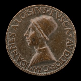 Giovanni Alvise Toscani, c. 1450-1478, Milanese Jurisconsult, Consistorial Advocate, and Auditor General under Pope Sixtus IV [obverse].
