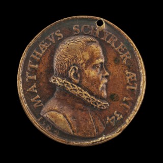 Matthaus Schyrer, born 1550, Printer [obverse], 1584.