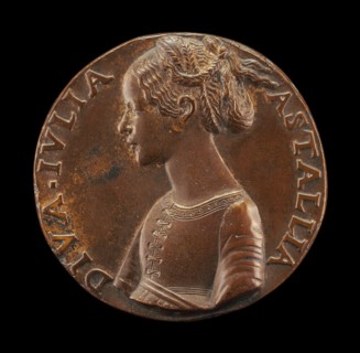 Giulia Astallia [obverse], c. 1485. Possibly by Giancristoforo Romano.