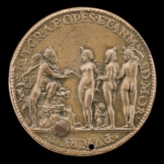The Judgment of Paris [reverse], c. 1500.