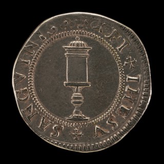 Pyxis of the Blood of Christ [reverse], 16th century.