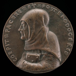 Saint Bernardino of Siena, 1380-1444, Canonized 1450 [obverse], c. 1444/1462.
