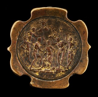 Sword Pommel with inset plaquette of Ariadne [affixed reverse of pommel], second half 15th century.