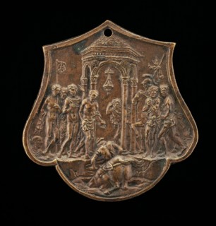 The Death of Marcus Curtius, second half 15th century.