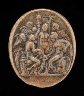 An Assembly of Gods [reverse], second half 15th century.