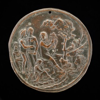 Orpheus Playing to the Animals, fourth quarter 15th century.