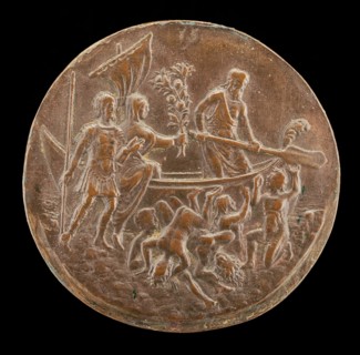 Aeneas Descending to the Underworld, fourth quarter 15th century.