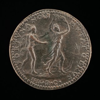 Apollo Pursuing Daphne [reverse], 1556.