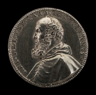 Antoine Perrenot, Cardinal Granvelle, 1517-1586, Bishop of Arras 1540, Cardinal 1561 [obverse].