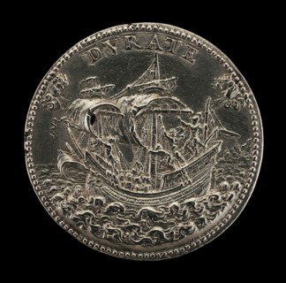 Ship at Sea [reverse].