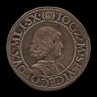Giangaleazzo Maria Sforza, 1469-1494, 6th Duke of Milan 1476 (obverse), 1481/1494.