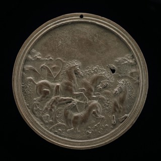 The Death of Hippolytus, or The Fall of Phaeton, late 15th - early 16th century.