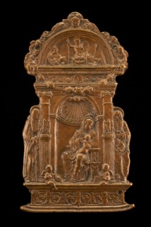 Madonna and Child with Saints, late 15th - early 16th century.