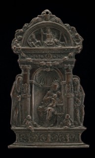 Madonna and Child Enthroned with Saint Anthony Abbot and Saint Jerome, 1490.