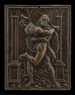 Hercules and Antaeus, late 15th - early 16th century.