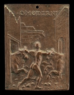 Hercules and the Cattle of Geryon, late 15th - early 16th century.