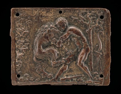 Hercules and the Nemean Lion, late 15th - early 16th century.