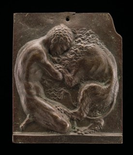 Hercules and the Nemean Lion, late 15th - early 16th century.