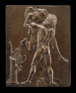 Hercules and Antaeus, late 15th - early 16th century.