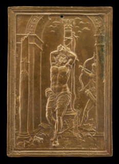 The Martyrdom of Saint Sebastian.