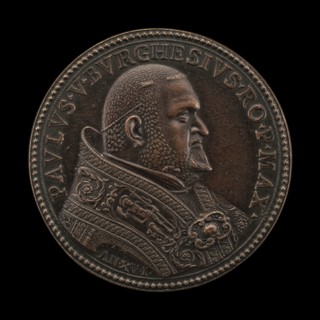 Paul V (Camillo Borghese, 1552-1621), Pope 1605 [obverse], 1619.